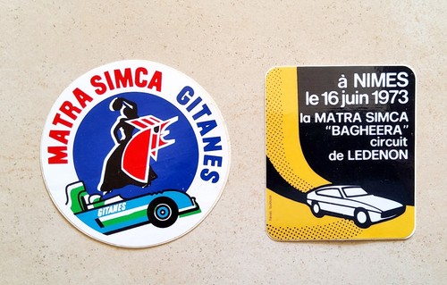 Aufkleber matra simca - 2,