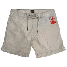 Star herren badeshorts chalk - g-star,