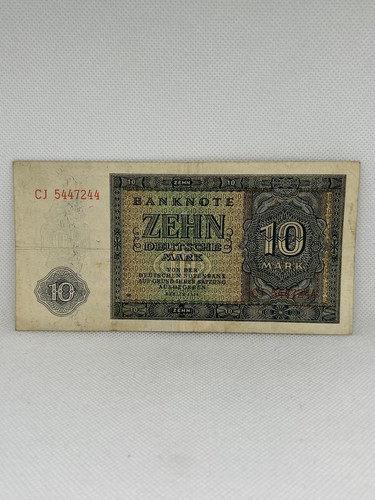 Banknote deutschland 10 - banknote, /