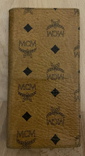 Vintage MCM Long Wallet Karten Geldbeutel Geldbörse Portemonnaie 