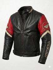 Vintage Honda Leather Jacket