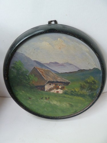 Hübsches ovales gemälde - hÜbsches,
