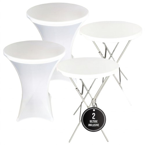 Ivoq 2er set stehtische weiß - ivoq,
