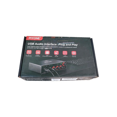 Piyone usb audio interface 2x2 - interface,