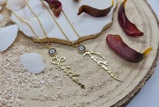 Signatur namenskette sterlingsilber 925