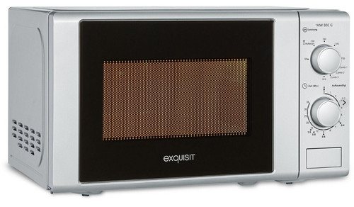 Mikrowelle exquisit 20l silber - exquisit,