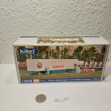E189 Kibri Zirkus 14658     1:87 Restteile Bastelteile Zirkus OVP NICHT KOMPLETT