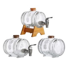 Glas-Getränkespender 1L