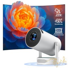 Beamer Projektor 1080p HD WiFi Bluetooth Android TV Heimkino Mini Tragbar 2025