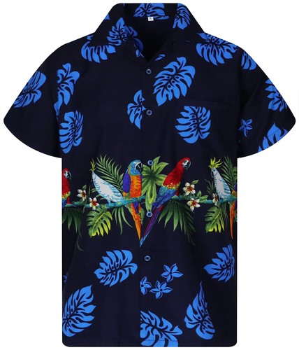 Funky hawaiihemd parrot chest - funky,