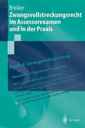 Zwangsvollstreckungsrecht - , im