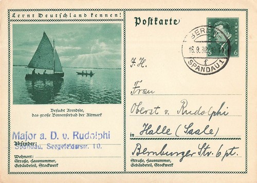163116 bildpostkarte 6 pf - dr,