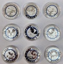 Medaille Blauer Planet Erde