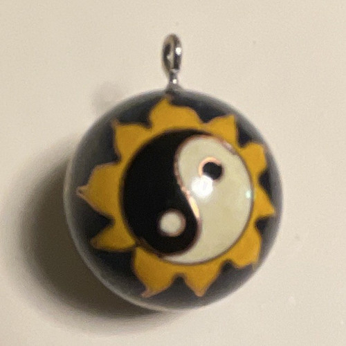 Runder charm anhänger - charm, mit