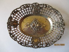 Antike Korb- Schale aus 800er