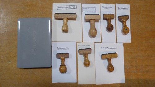 Ddr stempel anderen - stempel, u.