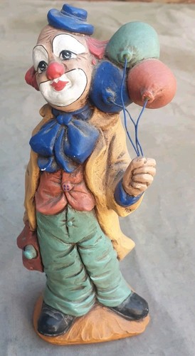 Clown keramikfigur 22cm hoch - clown,,