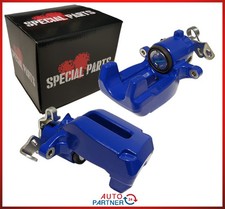 2x Bremssattel blau hinten