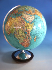 Vintage Columbus Erdglobus Globus Tischglobus Oestergaard/ Kaden 60er(F025-868)