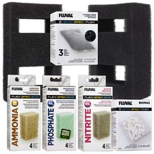Fluval Spec & Flex Filtermedien Kohle Biomax Schaumblock Multipack Aquarium