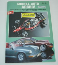 Modell-Auto Archiv KAGER Katalog 1991-1992 mit Preisliste - Catalogue - 1/43