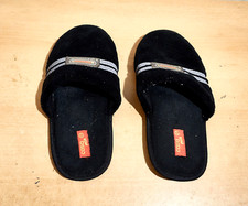 Pantoffeln, Gr. 44, Casa Mia, mehrfarbig, Fleece, flauschig warm, Gummisohle