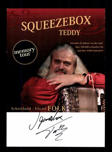 Squeezebox teddy - squeezebox,