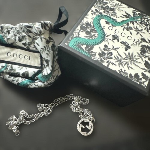 Gucci interlocking necklace - interlocking, g