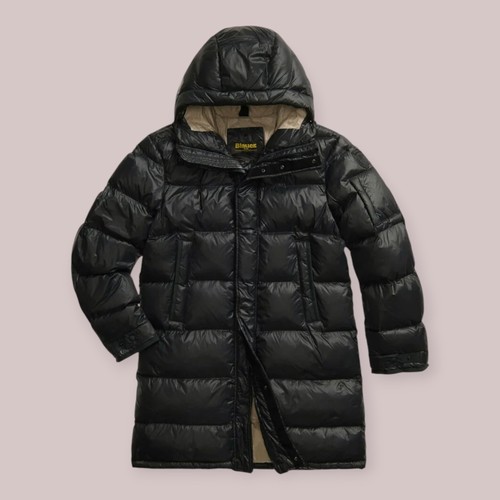 Blauer herren longjacke - blauer,