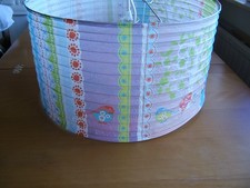 IKEA Sekond Deckenleuchte Kinderzimmer Papierfaser Lampe 60 W  bunt