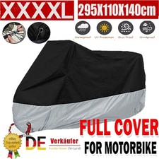 4XL Motorrad Motorradabdeckung