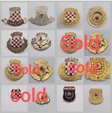 Kroatische Armee Kroatien - Metal Abzeichen (1991-1995)