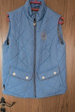 Sportliche  Damen Weste 42 Mittelblau  Lauria Garrelli Weste Steppweste 