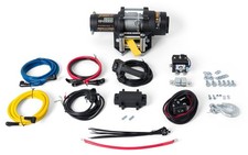 Schnelle Elektrische Seilwinde 12V 2500lbs ATV 1134 kg UTV Quad ATV Stahlseil