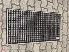 BONUM Edelstahl Gitterrost Lichtschachtgitter 88 x 48 cm