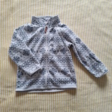 Strickjacke, Fleece, Größe