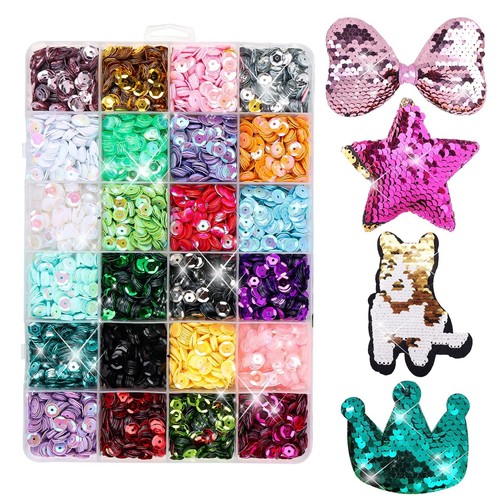 8400 pailletten farben - 24, 6