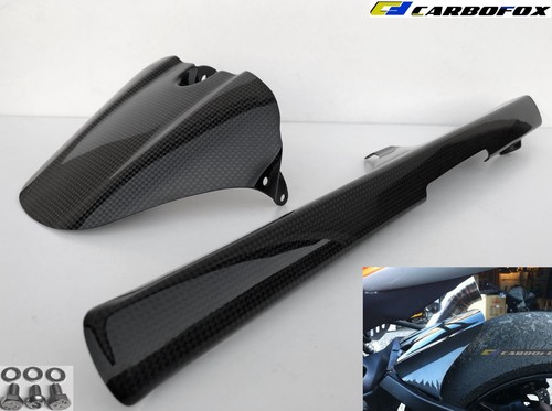 Carbon fiber kotflugel hinten - carbon,