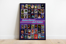 Poster RETRO HORROR AUF VIDEO