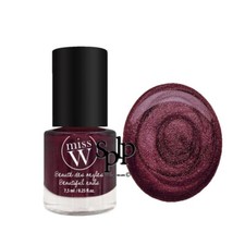 Miss W Nagellack Bio Nr. 09 Himbeer Perlglanz