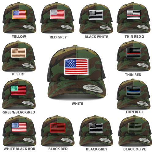 American flag patch snapback - american,