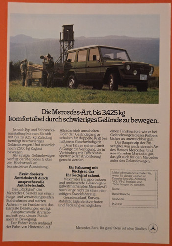 Mercedes benz g - mercedes,