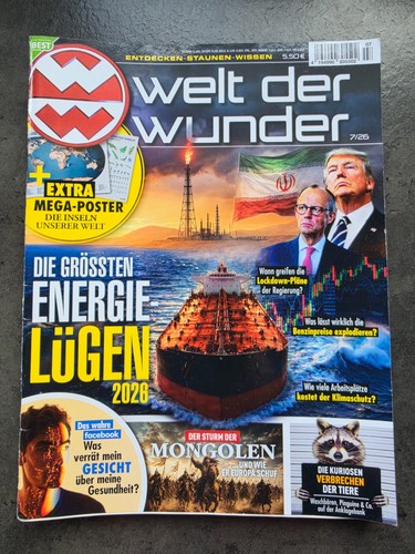 Welt der wunder zeitschrift - wunder,