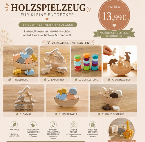 Holzspielzeug balance - holzspielzeug,