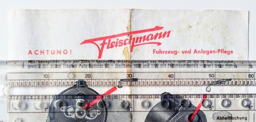 Waschzettel fleischmann - ,