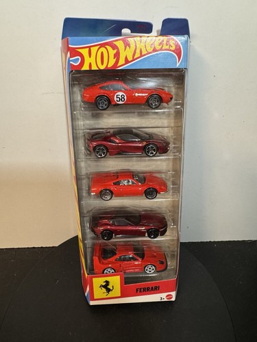 Hot wheels ferrari pack - ferrari, 5