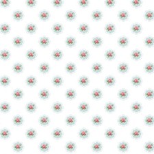 Baumwollstoff Rosenstoff Rosen klein ab 0,5m Röschen weiß Popeline