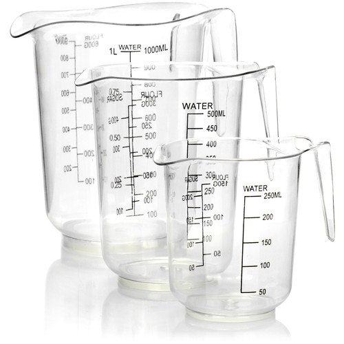 Teiliges messbecher set mit - 3-teiliges,