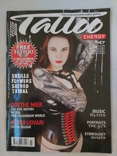TATTOO ENERGY MAGAZINE #47 - GOETHE MIER - PETER UDVARI - 69 EYES