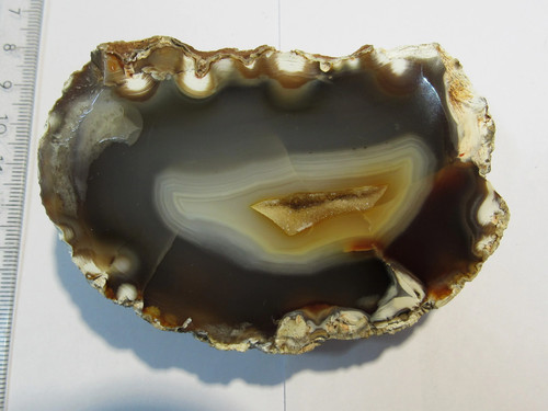 Achat edle halbe geode druse - halbe,